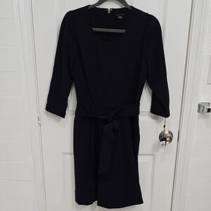 Tommy Hilfiger Navy Blue Dress 3/4 Sleeve NWT